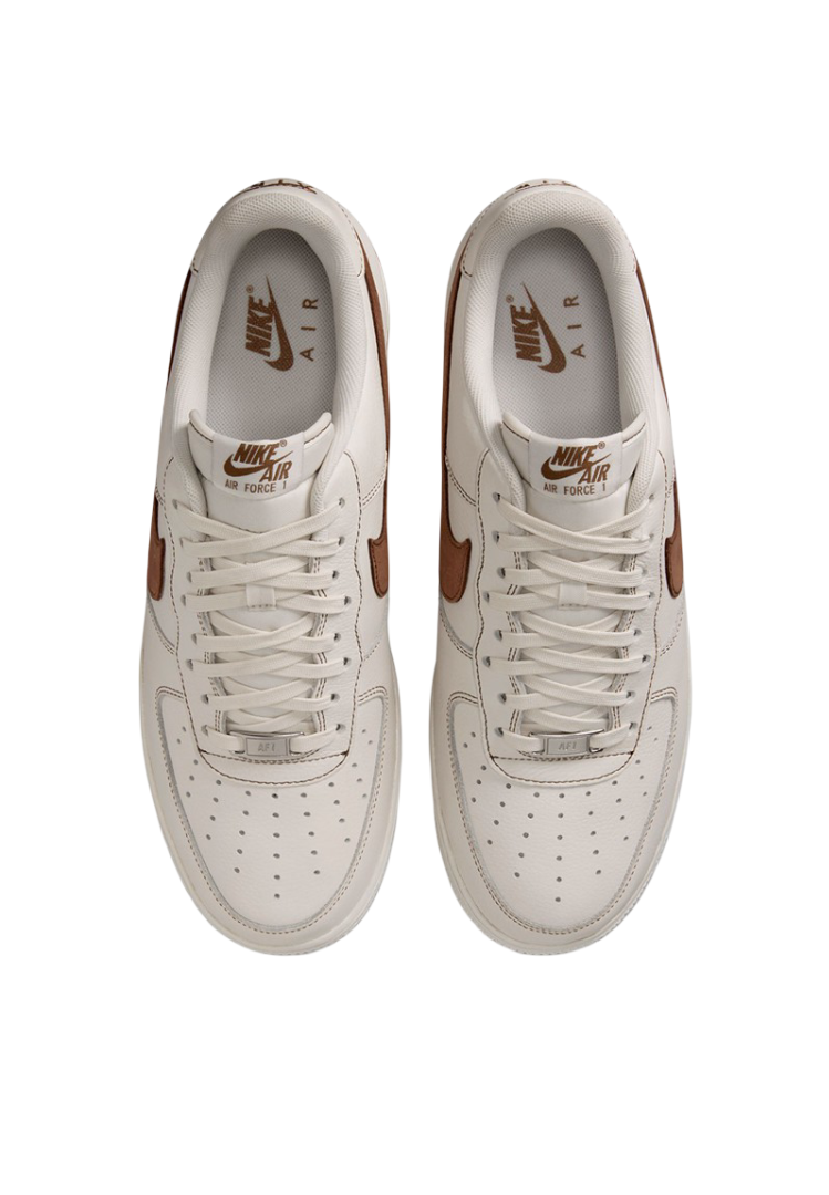 Air force 1 mini swoosh milk coffee
