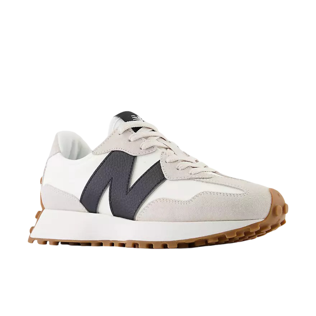 New Balance 327 White Gum Sole